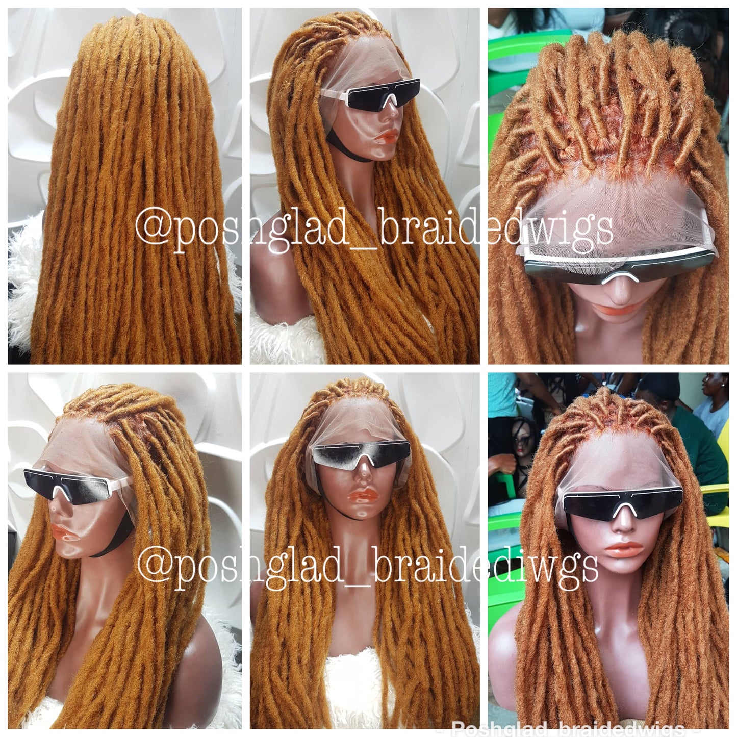 Faux Locs Wig - Boho Locs Color 30 - Shennel