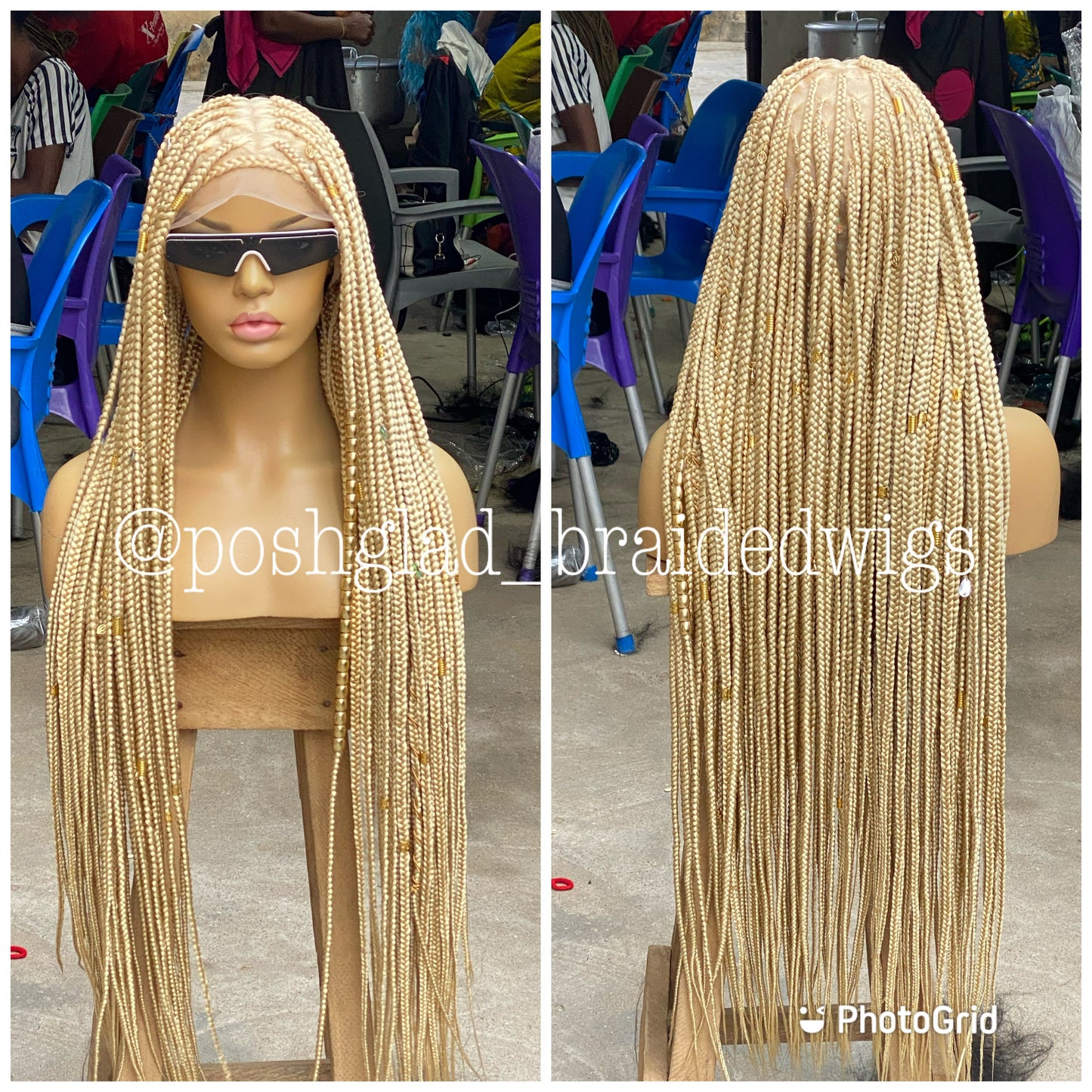 SHADE KNOTLESS (premium blonde )