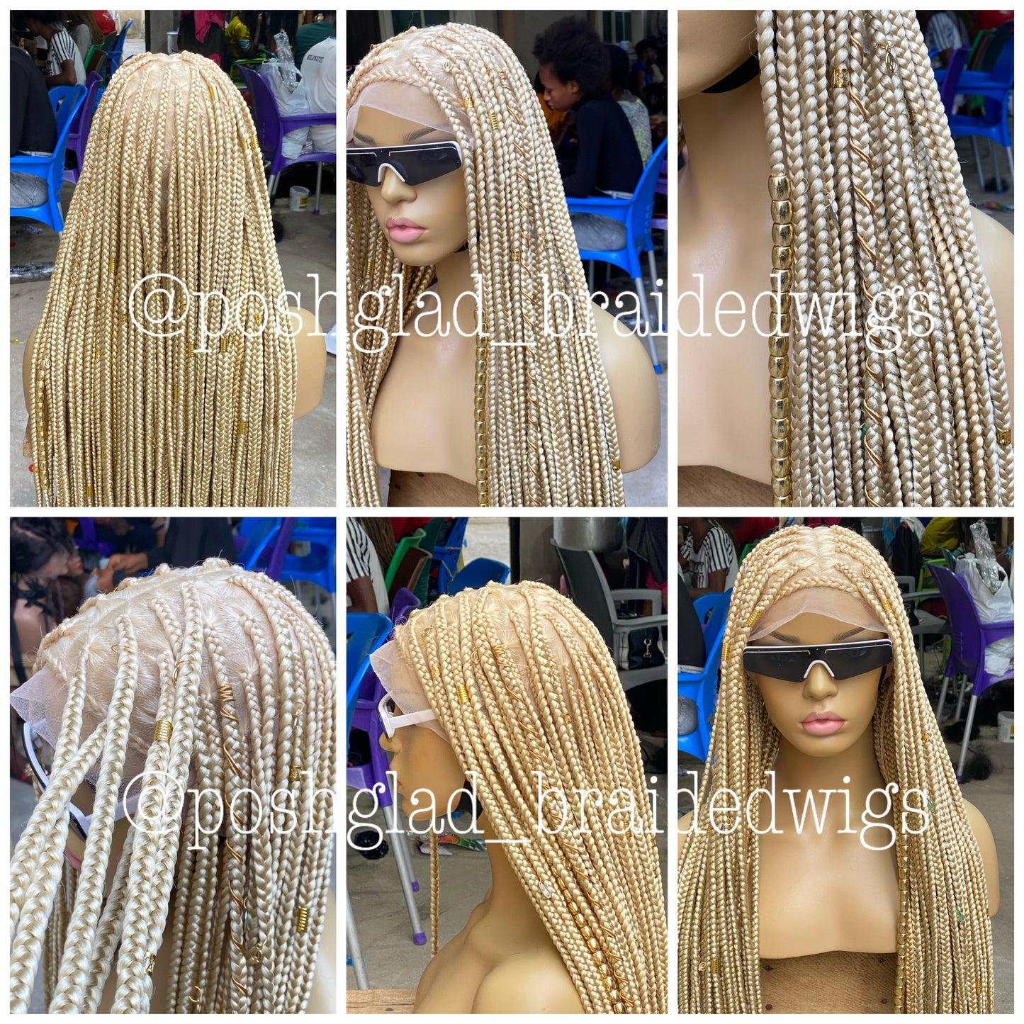 SHADE KNOTLESS (premium blonde )