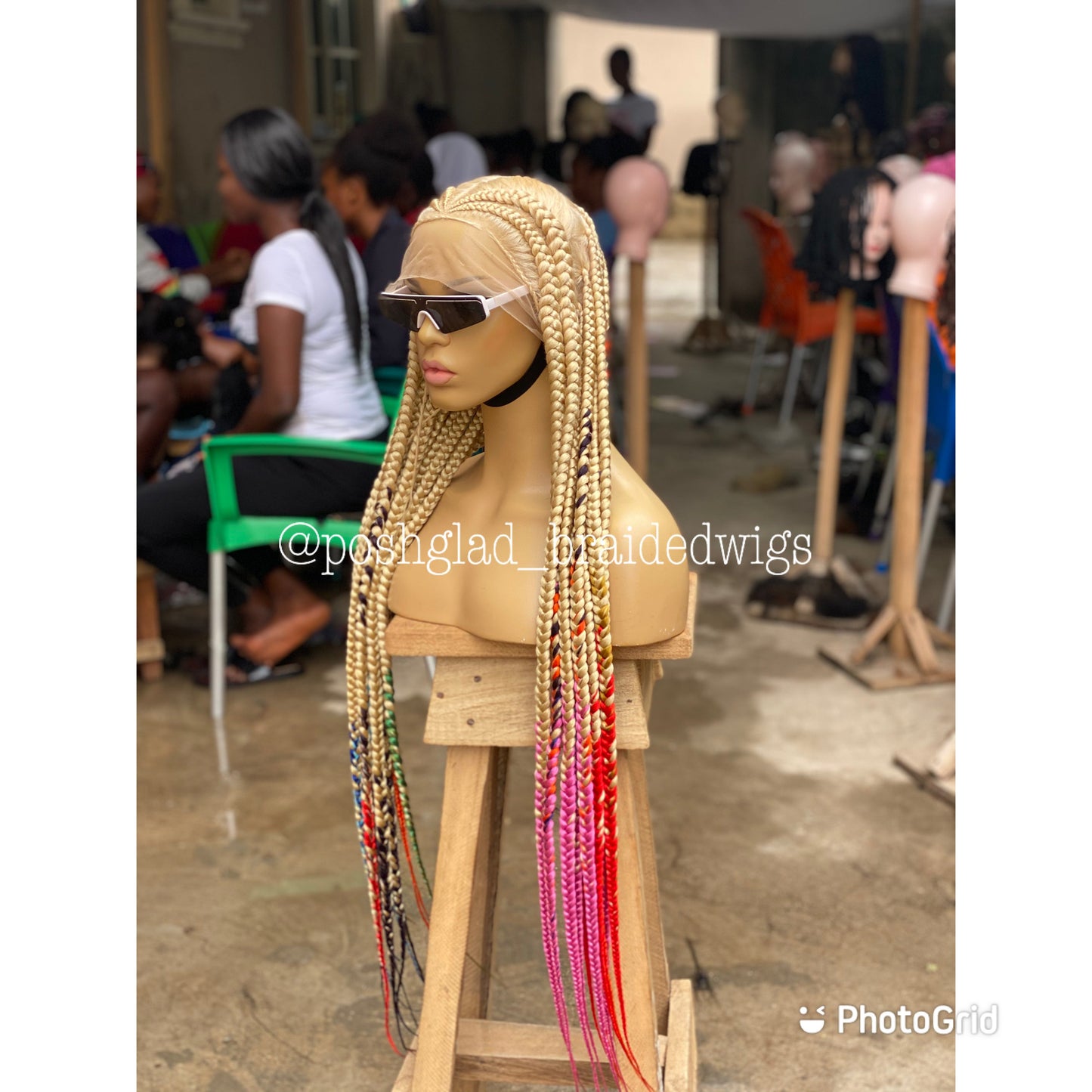 Pop Smoke Wig - Ombre Color - Alice