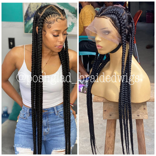 Pop Smoke Wig "Swiss Full Lace" (Jasmine)