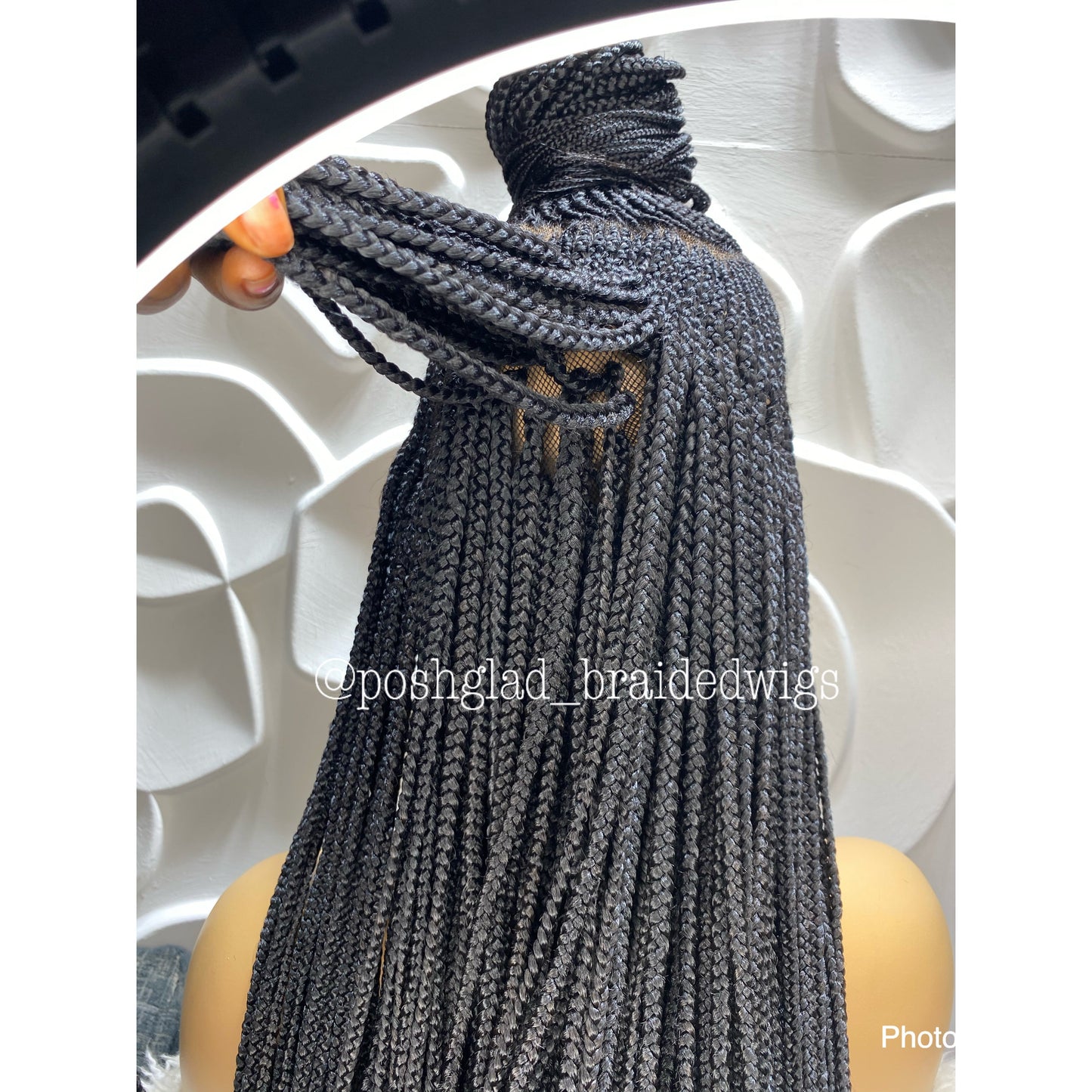 Cornrow Braid Wig (13x6 Lace Frontal) - Cele