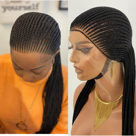 Feedin Braid Wig - Aisha cornrow
